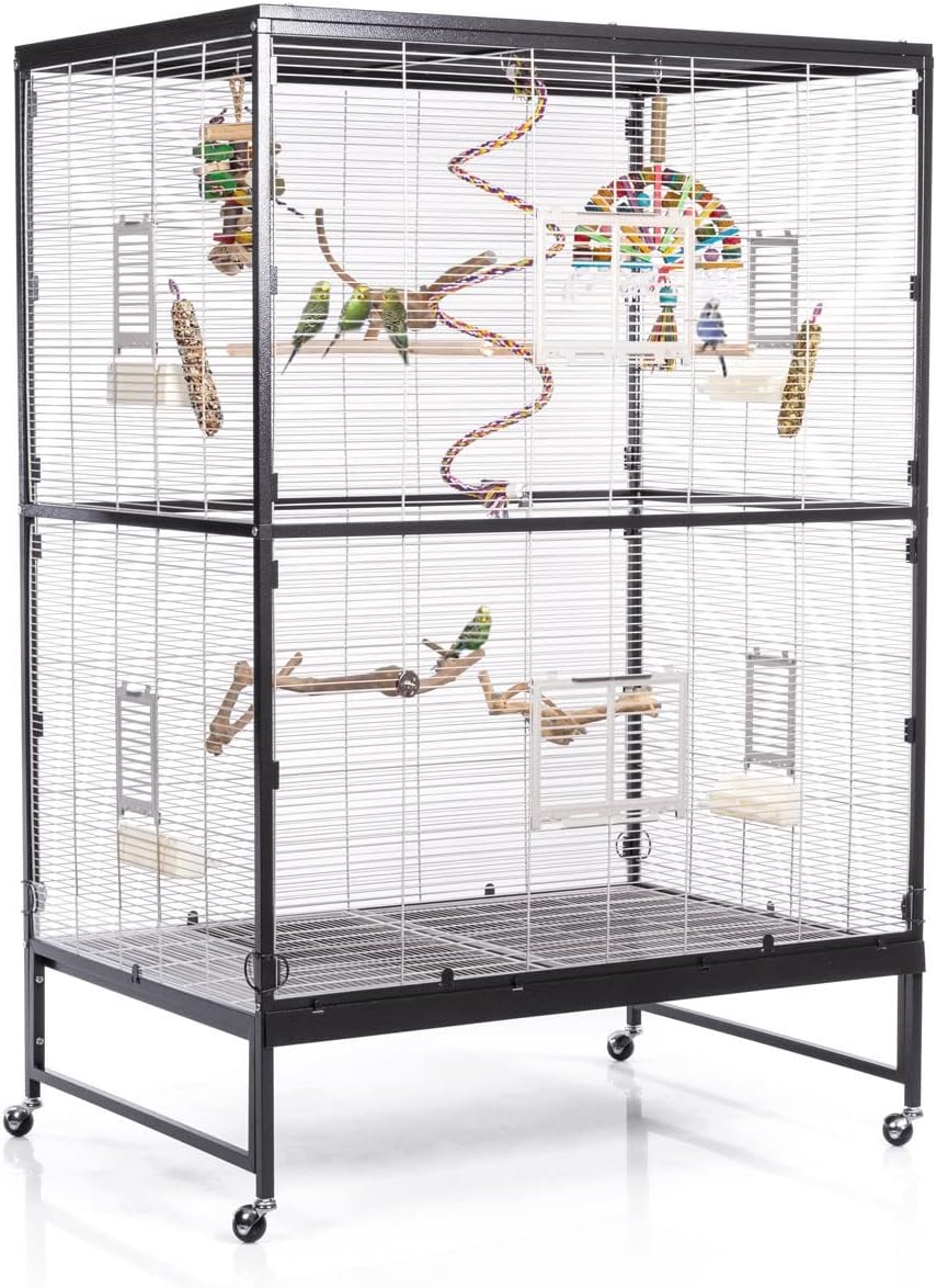 Wellensittich Käfig